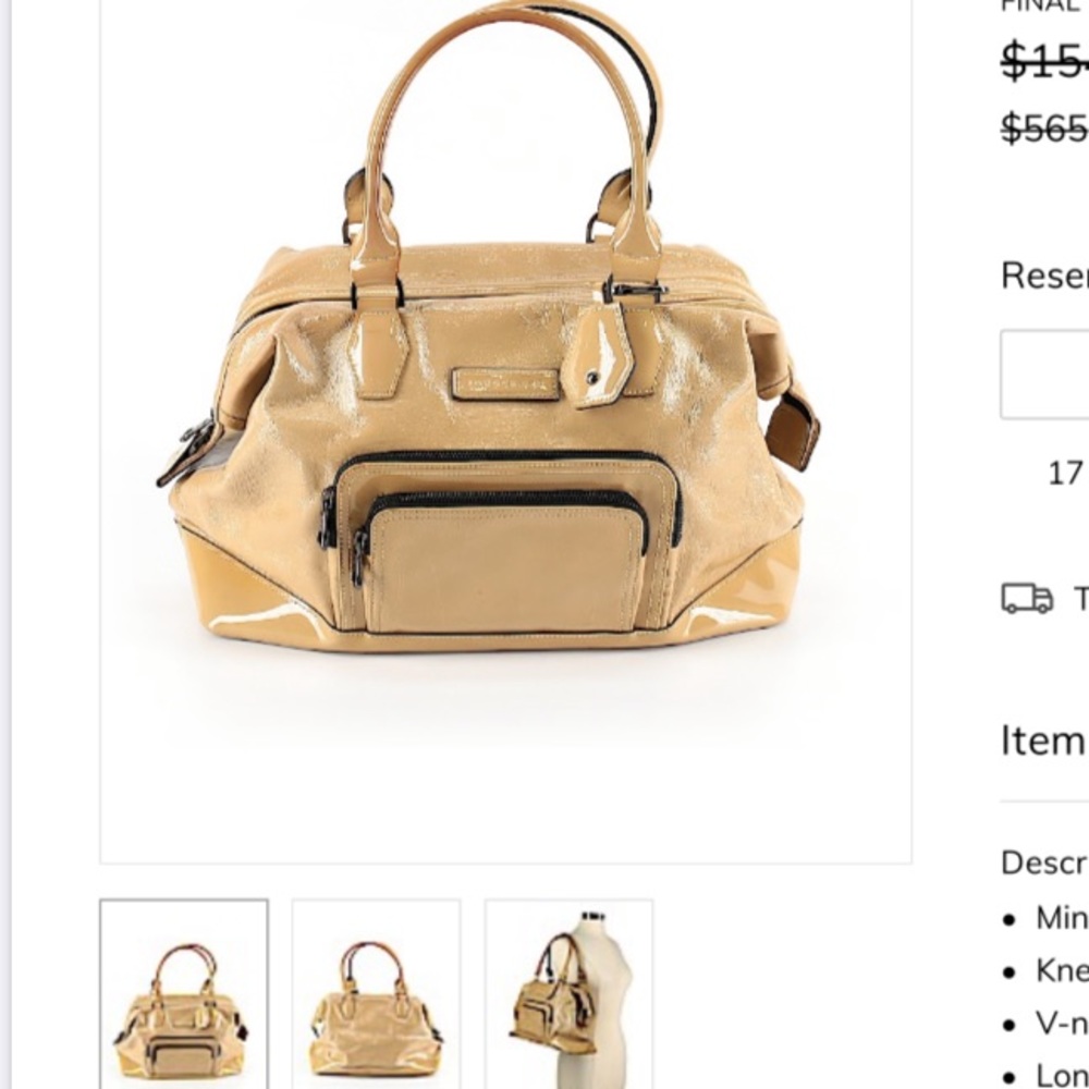 ‼️SOLD‼️ Longchamp leather satchel